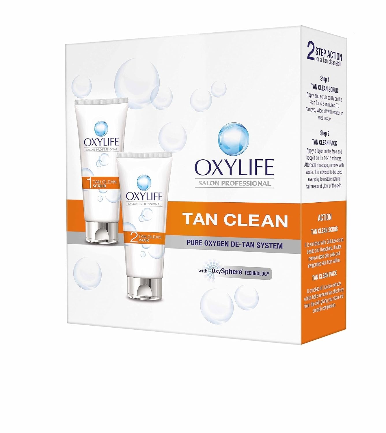 Oxylife Tan Clear Kit Good Gift Long Expiry