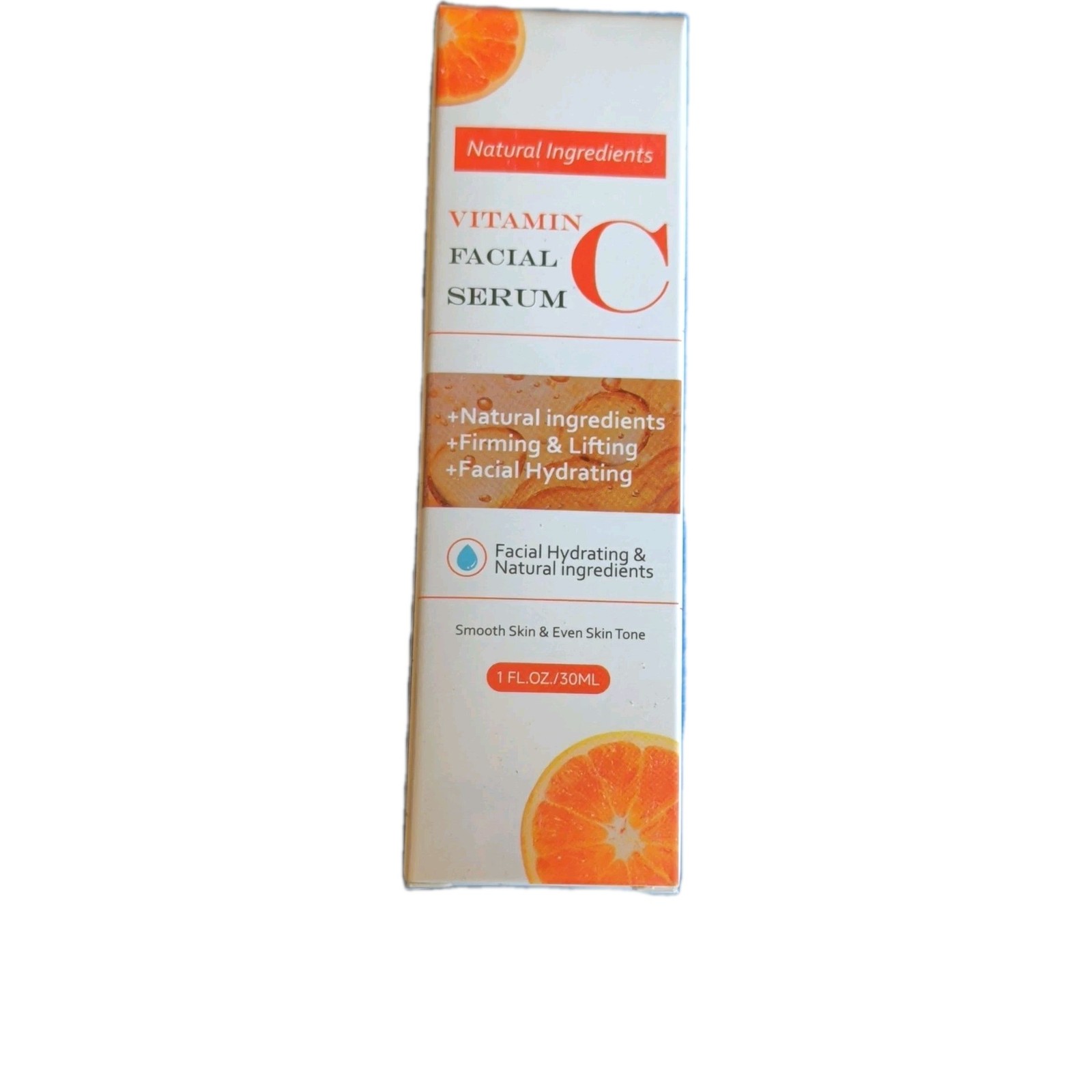 Vitamin C Facial Serum. Facial Hydrating And Natural Ingredients EXP. 12/2028