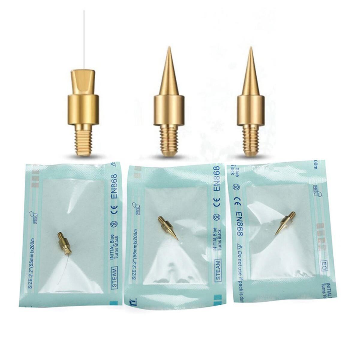 Plasma Pen 3Pcs Replaceable Tips Accessories For Fibroblasts Tattoo Spot Removal