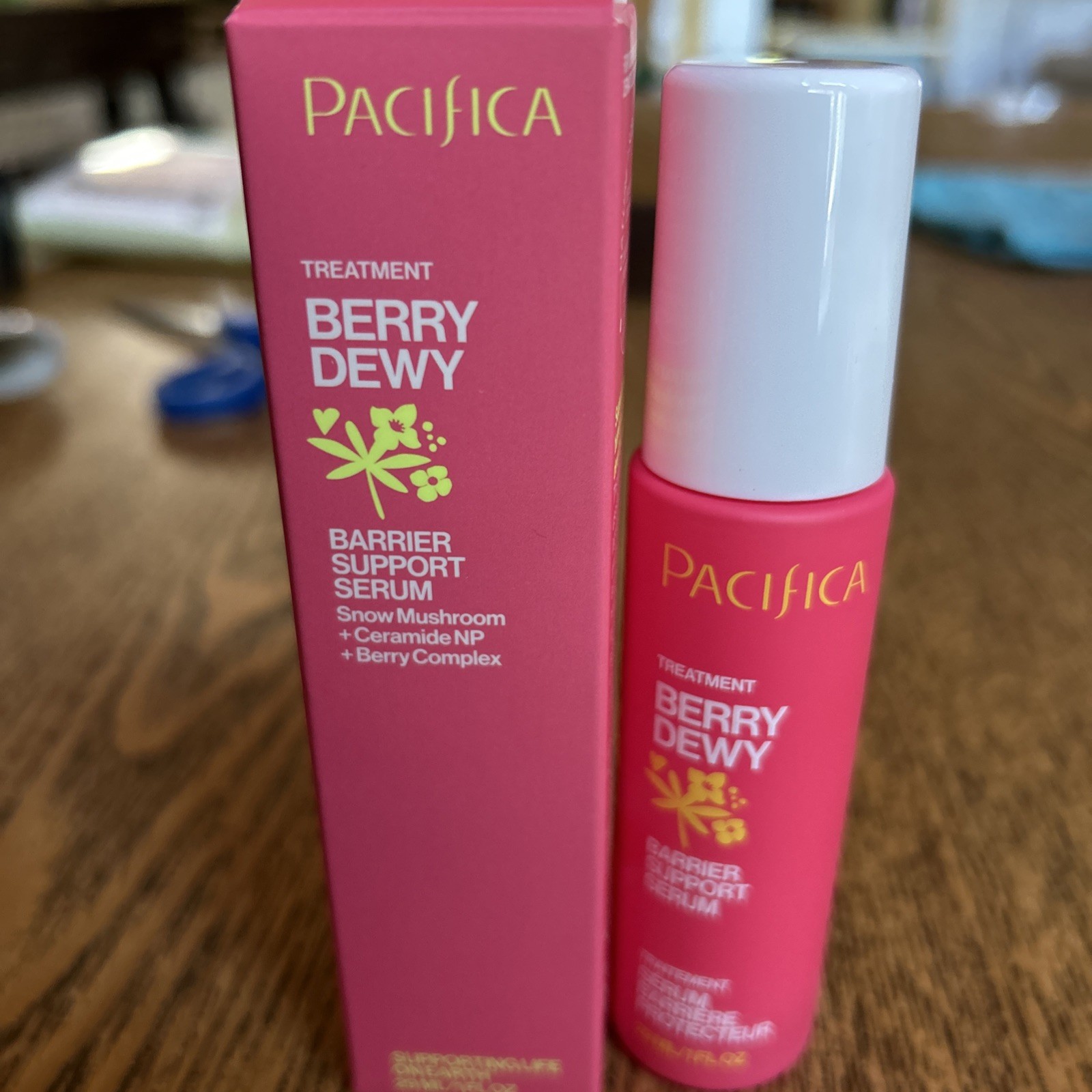 Pacifica Berry Dewy Barrier Support Serum 1 Fl Oz