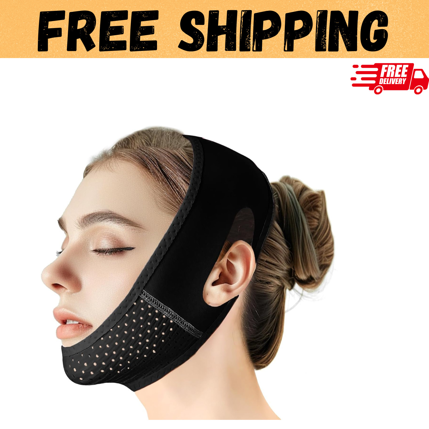 V Line Mask – Face Lifting Belt Double Chin reducer