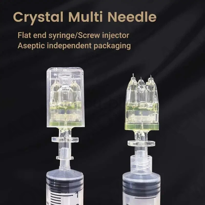 5Pin Crystal Multi Needle Cartridges 32G 1.5mm Mesotherapy Water Light Skin Care