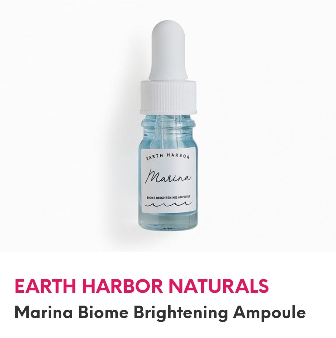 Earth Harbor Marina Biome Brightening Ampoule 0.17 fl oz / 5mL NEW IN BOX