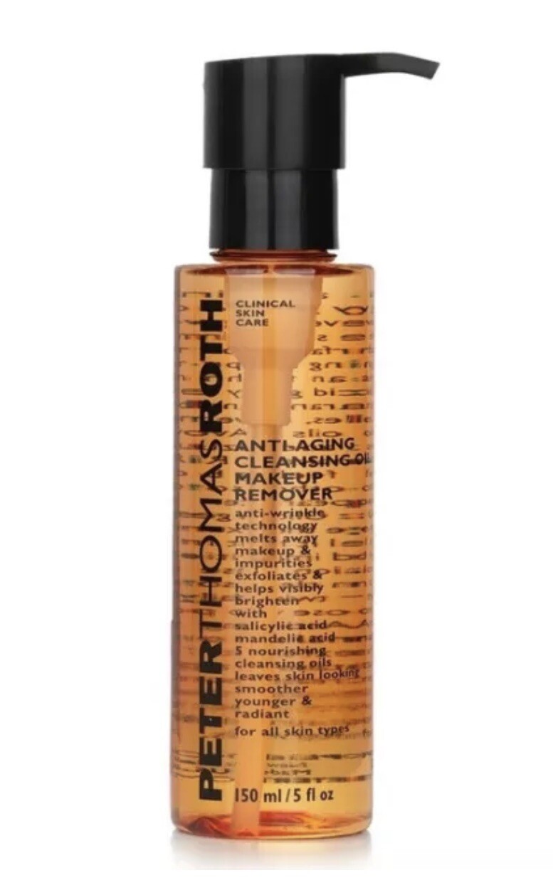 Peter Thomas Roth Anti Aging Cleansing Oil Makeup Remover 5 oz New In Box