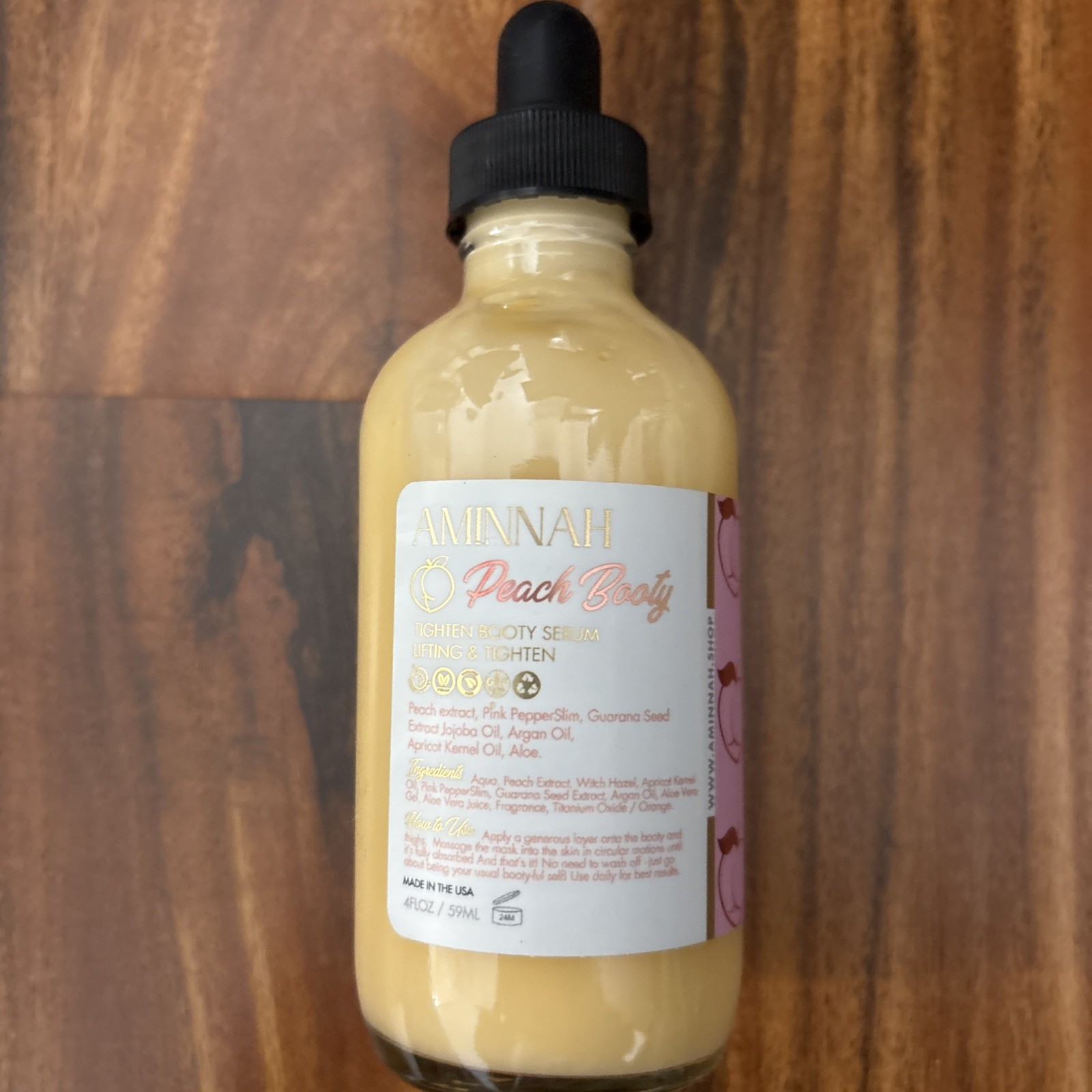 Aminnah Peach Booty Tightening & Lifting Serum