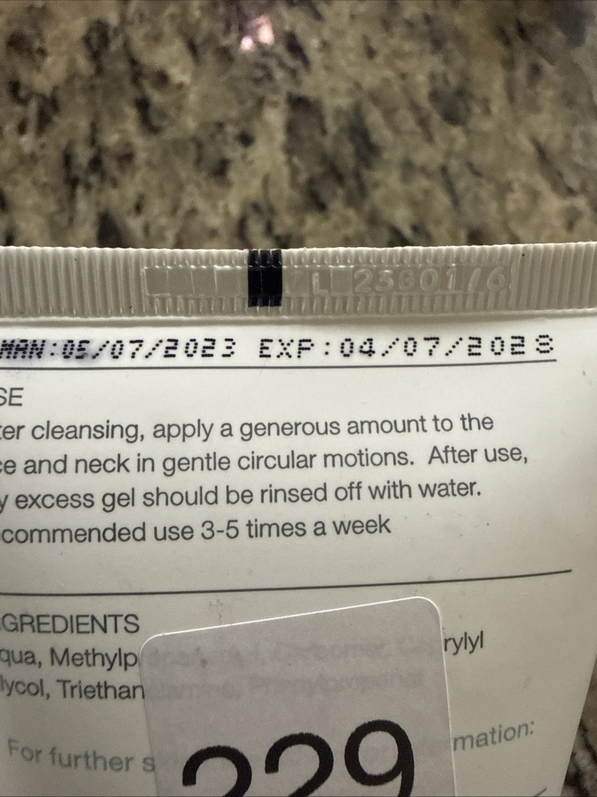 NEWA – EndyMed – Lift Gel for Delicate Skin 4.4 fl oz Expires 04/07/2028