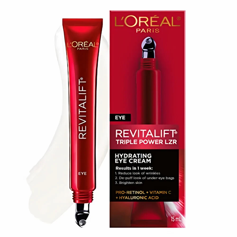 L’Oreal Revitalift Eye – Cream Anti-Aging Triple Power 0.5oz