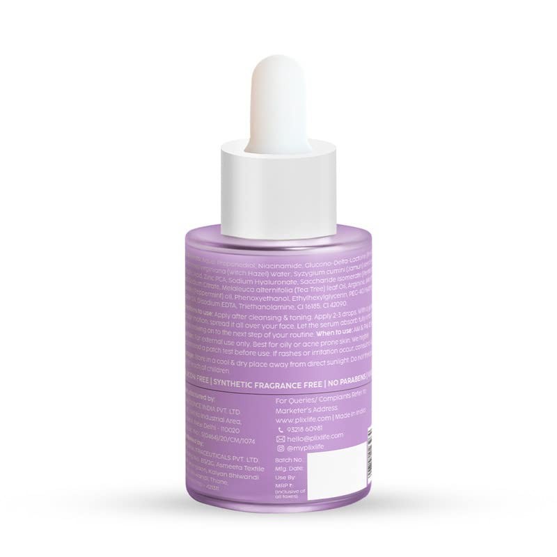 The Plant Fix Plix 10% Niacinamide Face Serum, 30ml