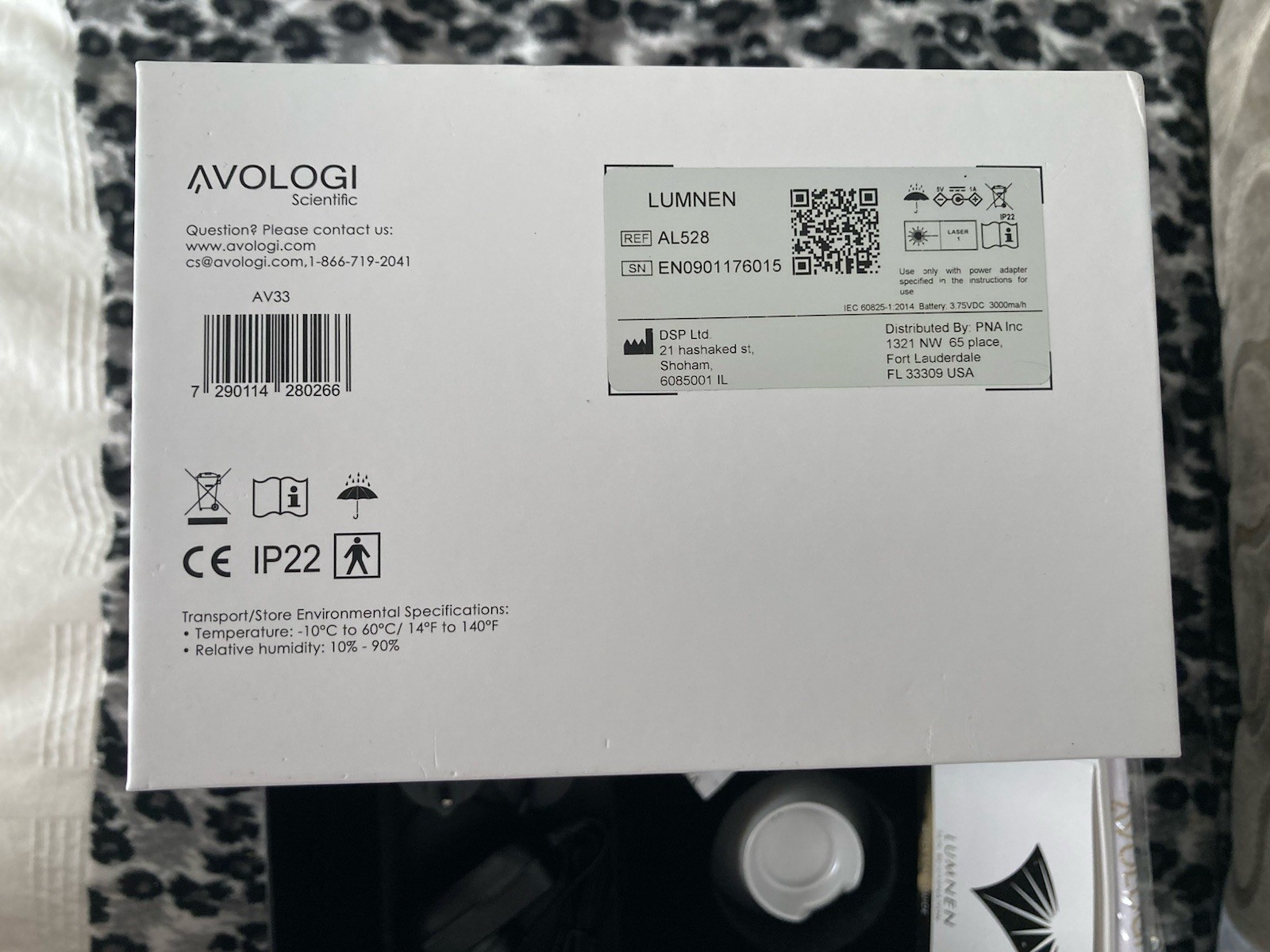 Avoligi LUMNEN Laser Skin Rejuvenation Wrinkle Therapy Device for Face Neck