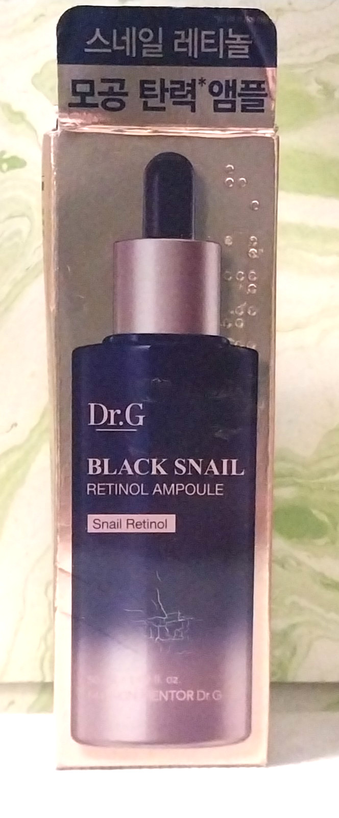 Dr G Black Snail Retinol Ampoule 50mL (1.69 fl oz) Exp 03/2027
