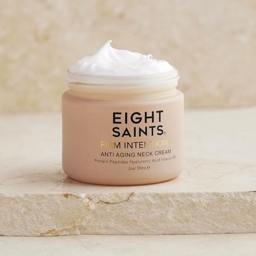 Eight Saints Firm Intentions Anti Aging Neck Cream For Firming Skin and Reducing