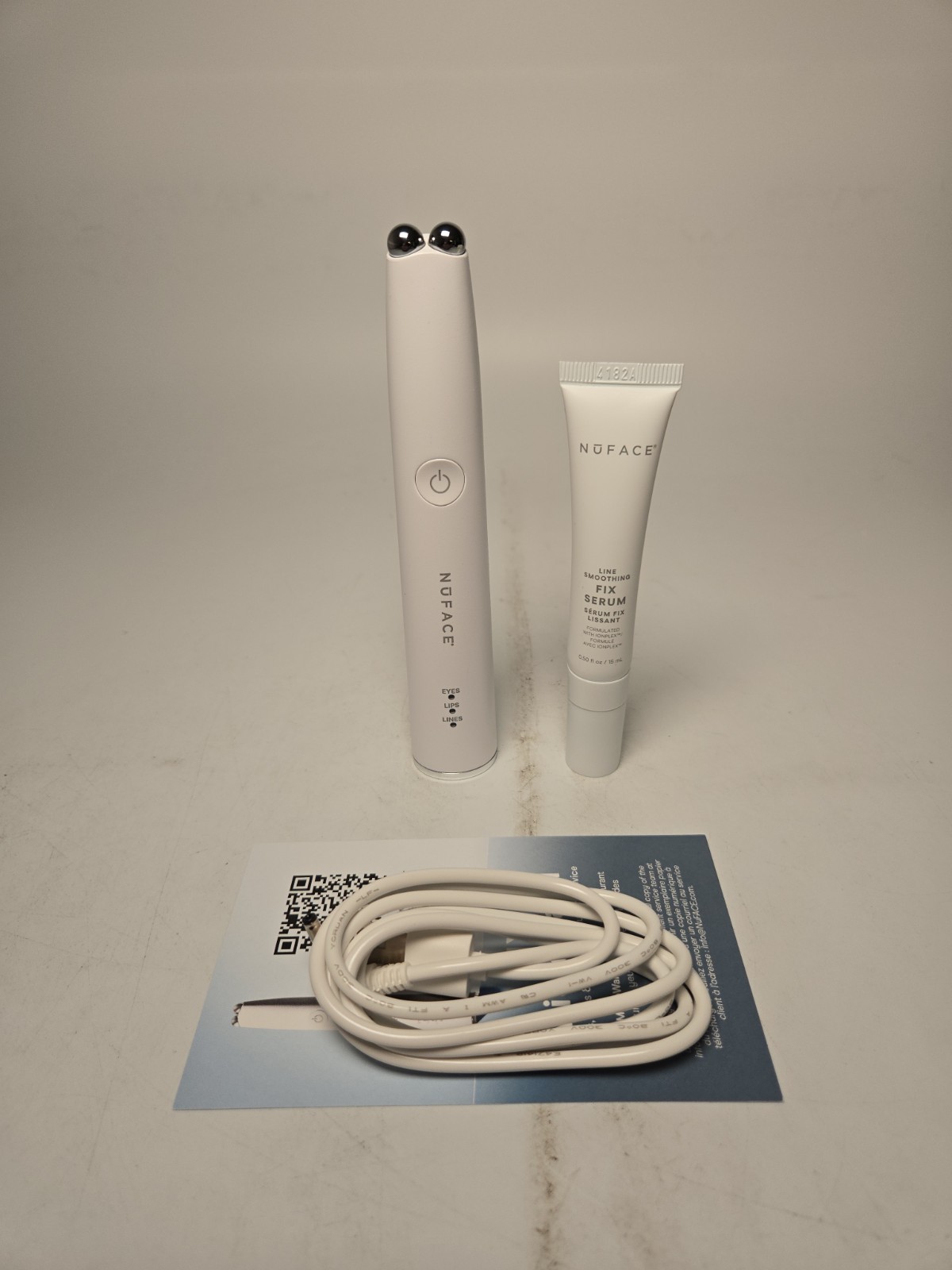 NuFACE FIX MicroWand Eyes, Lips & Lines Microcurrent Anti-Aging Device