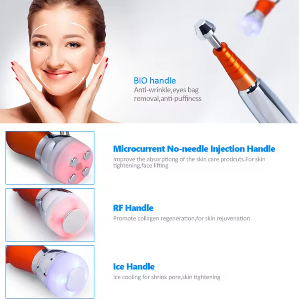 multifunctional 4 in 1 Bio Face Lifting Electroporation RF Machine