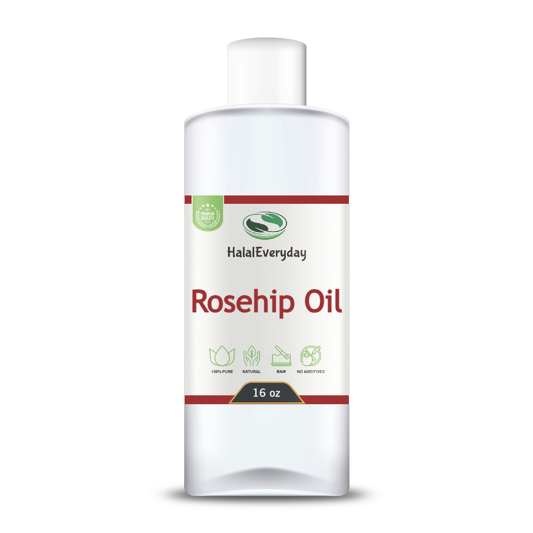 Rosehip Oil 16 oz. – 100% Pure Natural Organic Cold Pressed Virgin Unrefined Oil