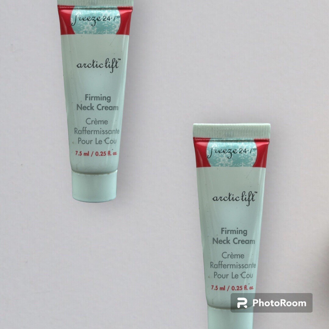 Lot of 2 Freeze 24-7 Arctic Lift Firming Neck Cream Sealed 0.25oz Each