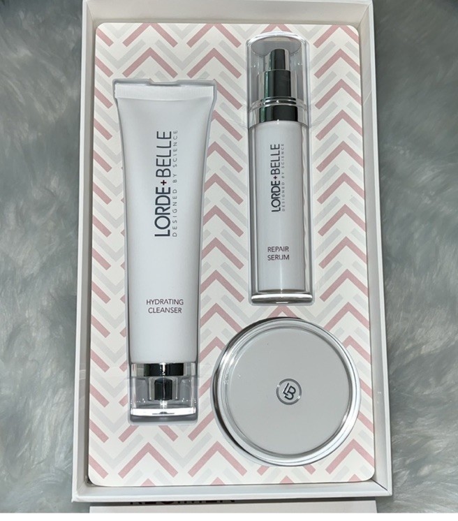 NWT/NIB Lorde + Belle 3-Step CC Skincare Regimen Trio 3-Pc Boxed Set – MSRP $199