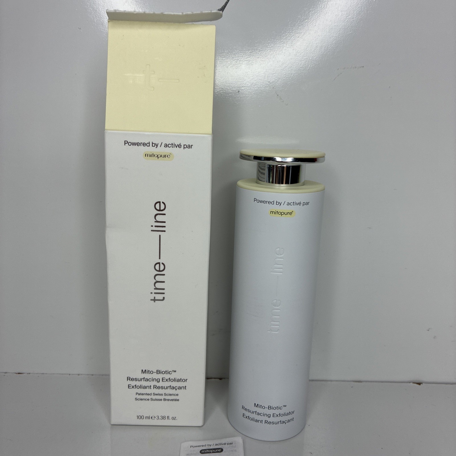 TimeLine Longevity Skincare Mito-Biotic Resurfacing Exfoliator 100ml. New in Box