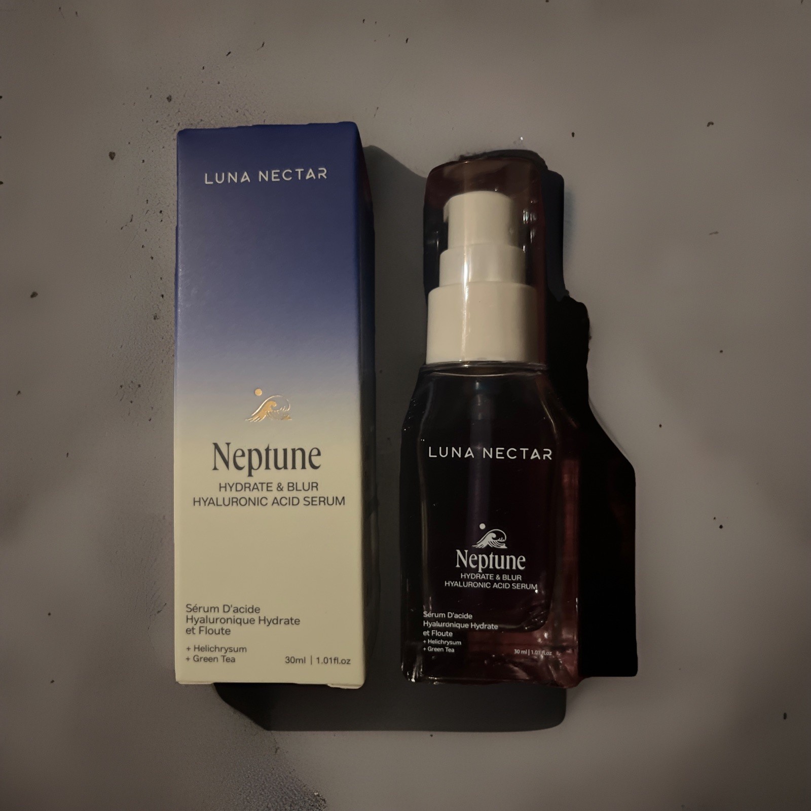 Luna Nectar Neptune Hydrate & Blur Hyaluronic Acid Serum 1.01 fl oz