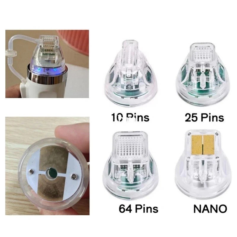 Replacement 10/25/64/nano Pins RF Gold Plated Cartridges Tips for RF Machine