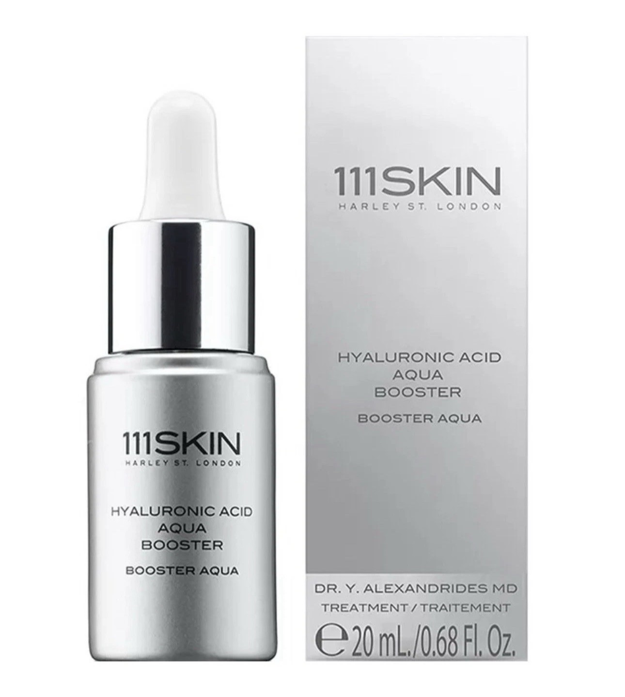 111SKIN Aqua Booster Hyaluronic Acid Hydrating Face Serum 0.68 fl oz