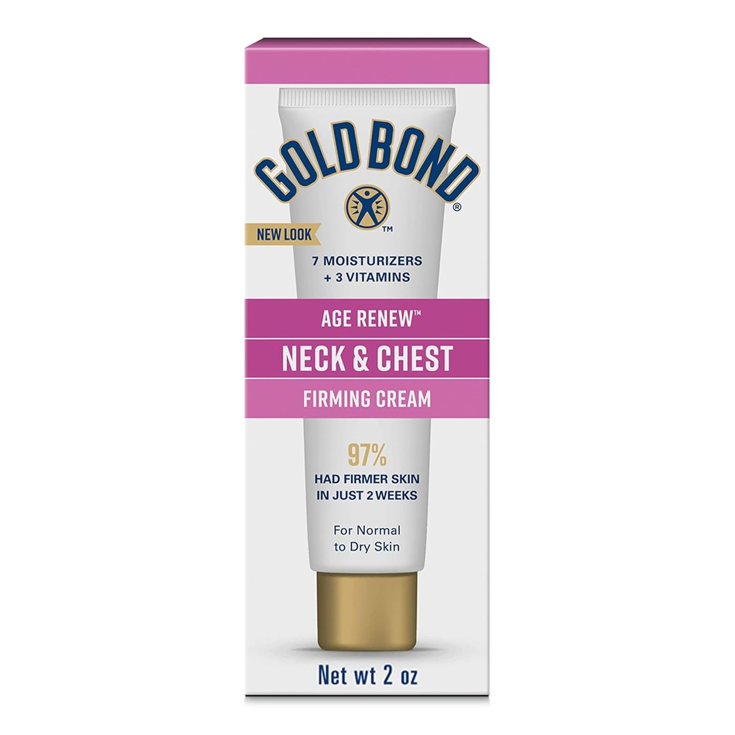 Age Renew Neck & Chest Firming Cream, 2 Oz, Hydrates, Renews, and Visibly Imp…