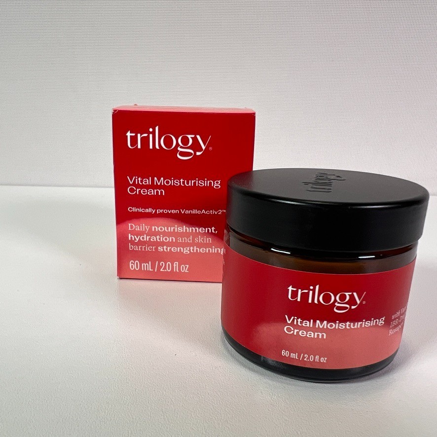 Trilogy Vital Moisturizing Cream Daily Nourishment & Hydration 2 oz Exp. 06/2028