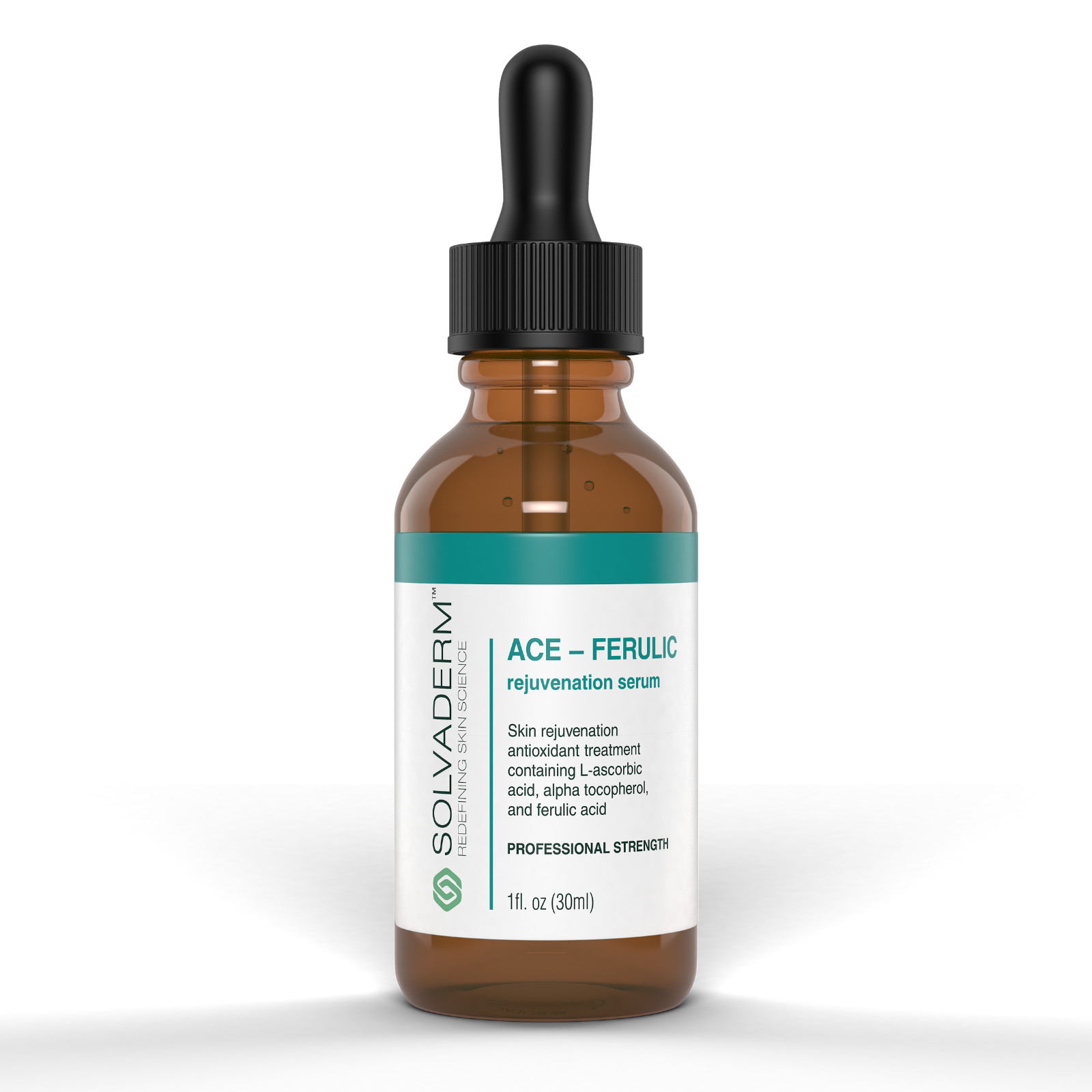 Solvaderm Ace-Ferulic Rejuvenation Serum – Vitamin C and E 1 fl oz