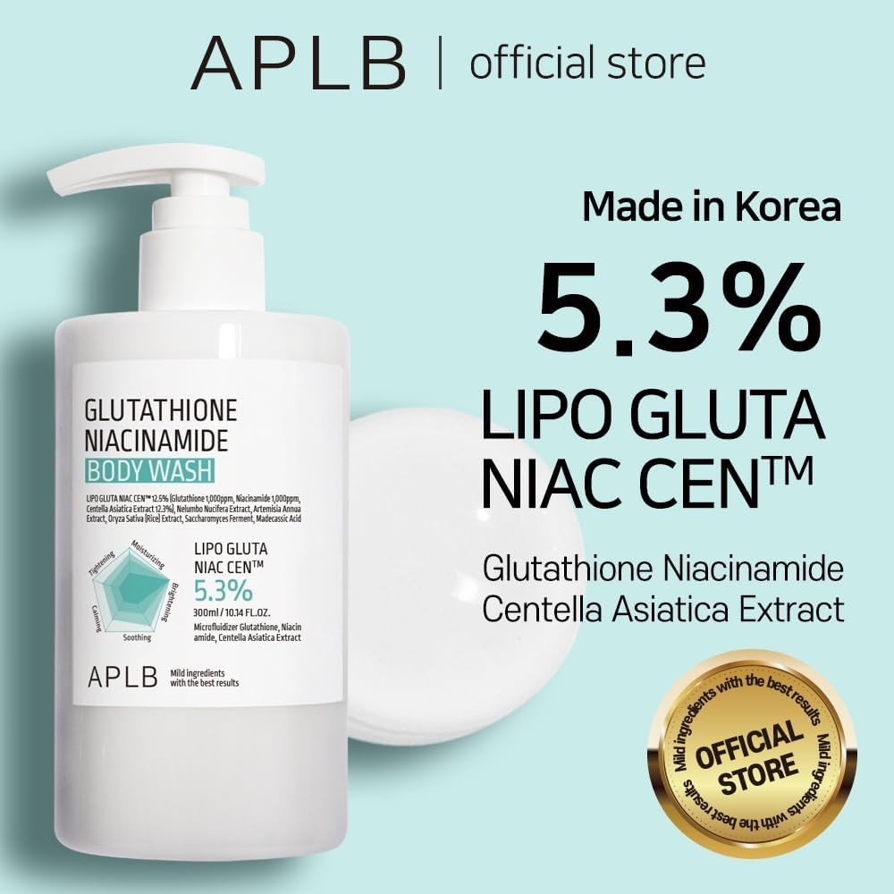 Glutathione Niacinamide Body Wash | LIPO GLUTA NIAC CEN 5.3% 10.14 FL.OZ/Kore…