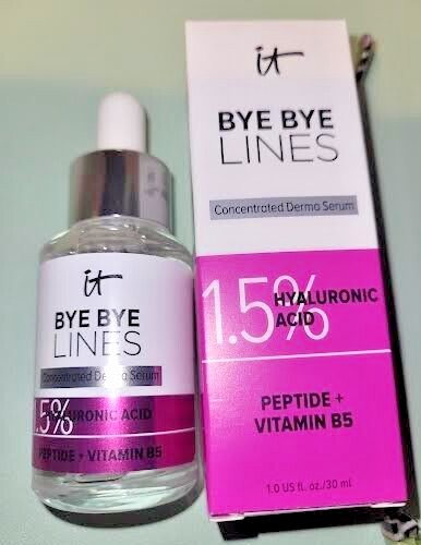 IT Cosmetics Bye Bye Lines 1.5% Hyaluronic Acid Serum 1.0 oz NIB