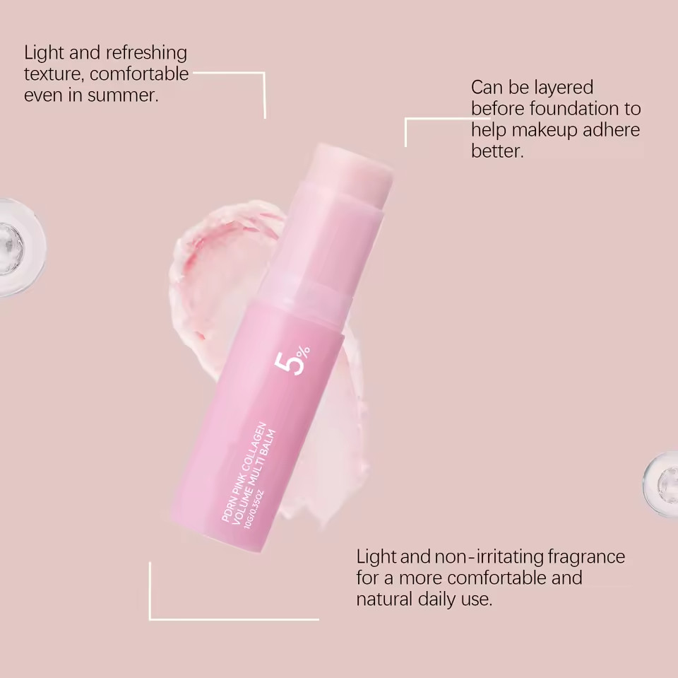 [MED ICUBE] PDRN Pink Collagen Volume Multi Balm – 10g