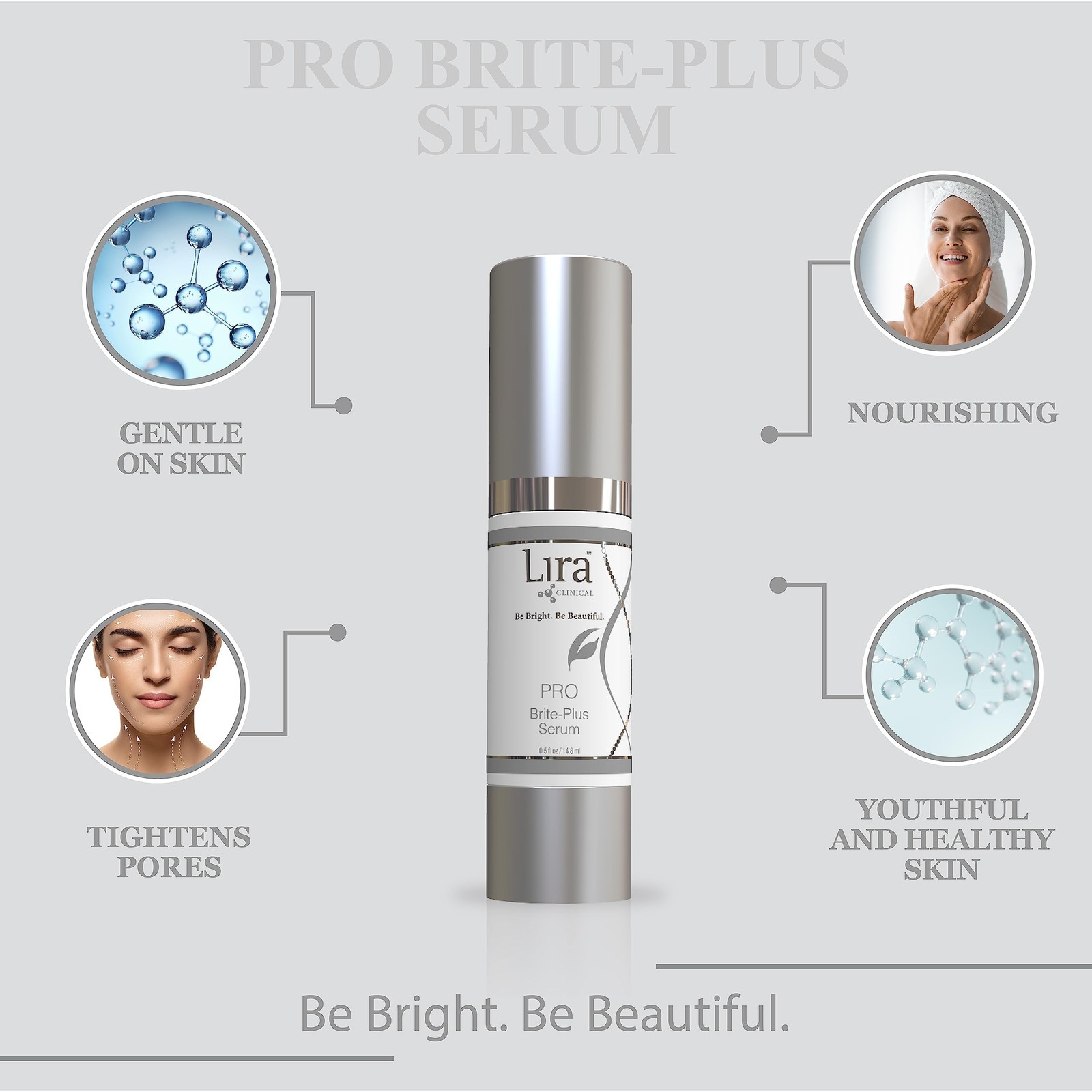 Lira Clinical Pro Brite-Plus Serum – Hydration Dark Spot – Tranexamic Acid