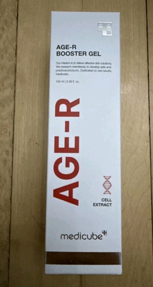 Medicube Age-R Booster Gel 3.38 fl oz 100 ml For Skin Care Devices Exp 05/2026