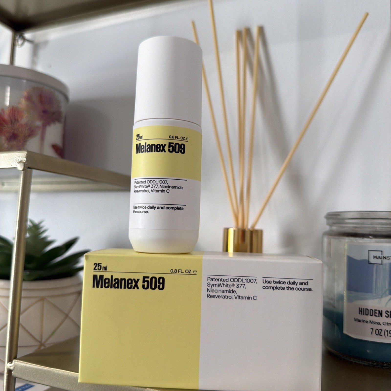 Melanex 509 Niacinamide, Resveratrol Vitamin C / 15ml / .5 oz NIB Freeshipping