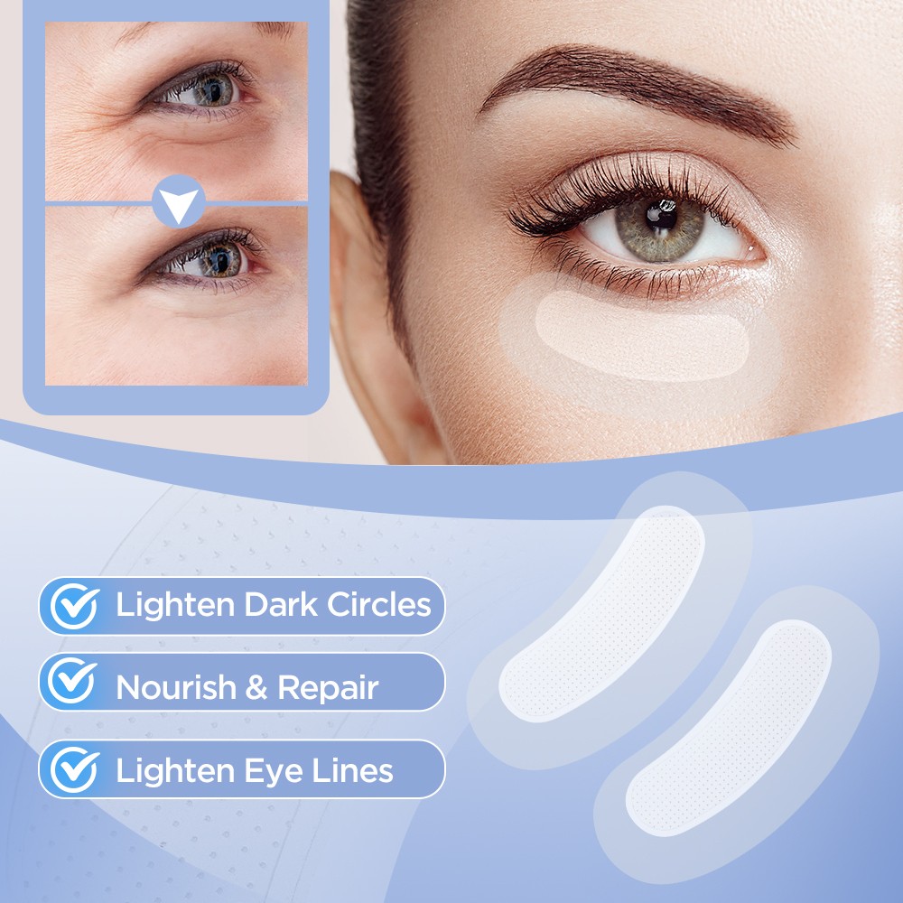 Hyaluronic Acid Micro-needle Eye Patch Anti-aging Wrinkle Fine Line Removal Mask