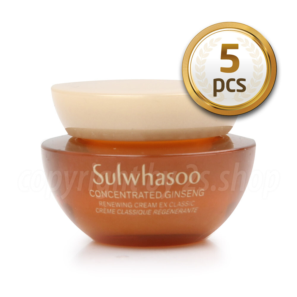 Sulwhasoo Concentrated Ginseng Rejuvenating Cream Rich5ml x 5pcs