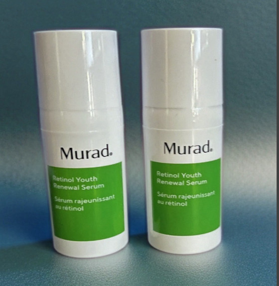 2 Murad Resurgence Retinol Youth Renewal Serum New 2 x 0.33 oz.