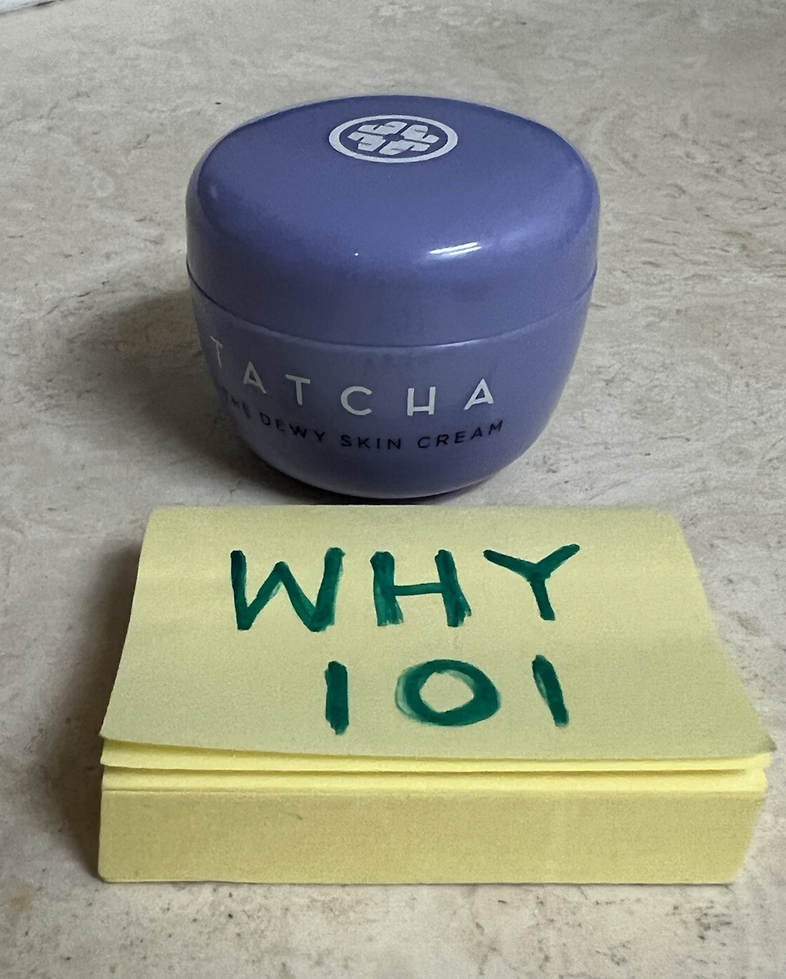 Tatcha The Dewy Skin Face Cream Purple Rice Moisturizer .34oz/10mL Travel SZ $20