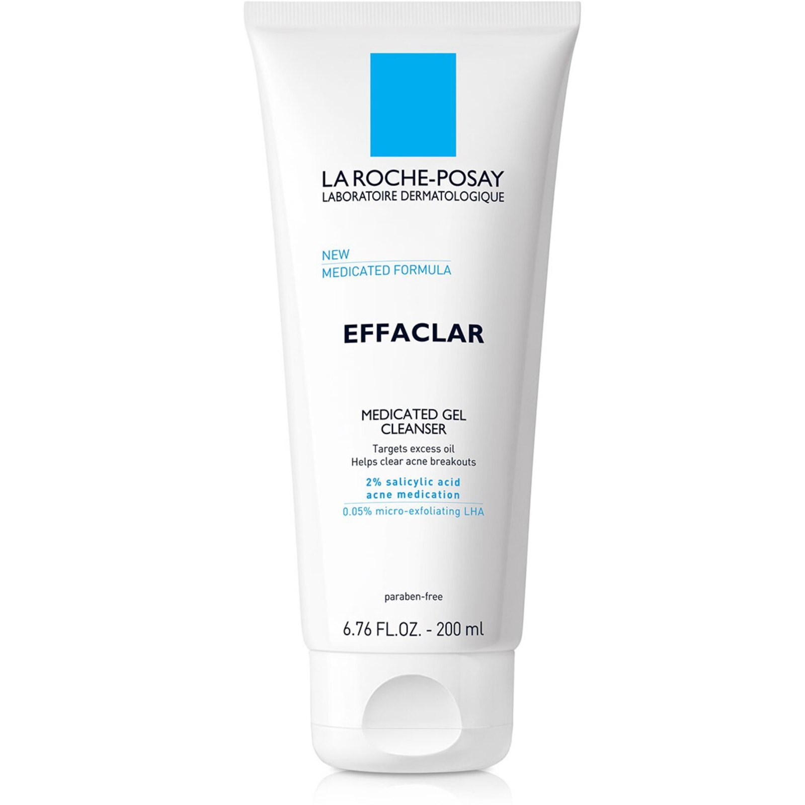 La Roche-Posay Effaclar Medicated Gel Cleanser 2% Salicylic Acid Acne Treatment
