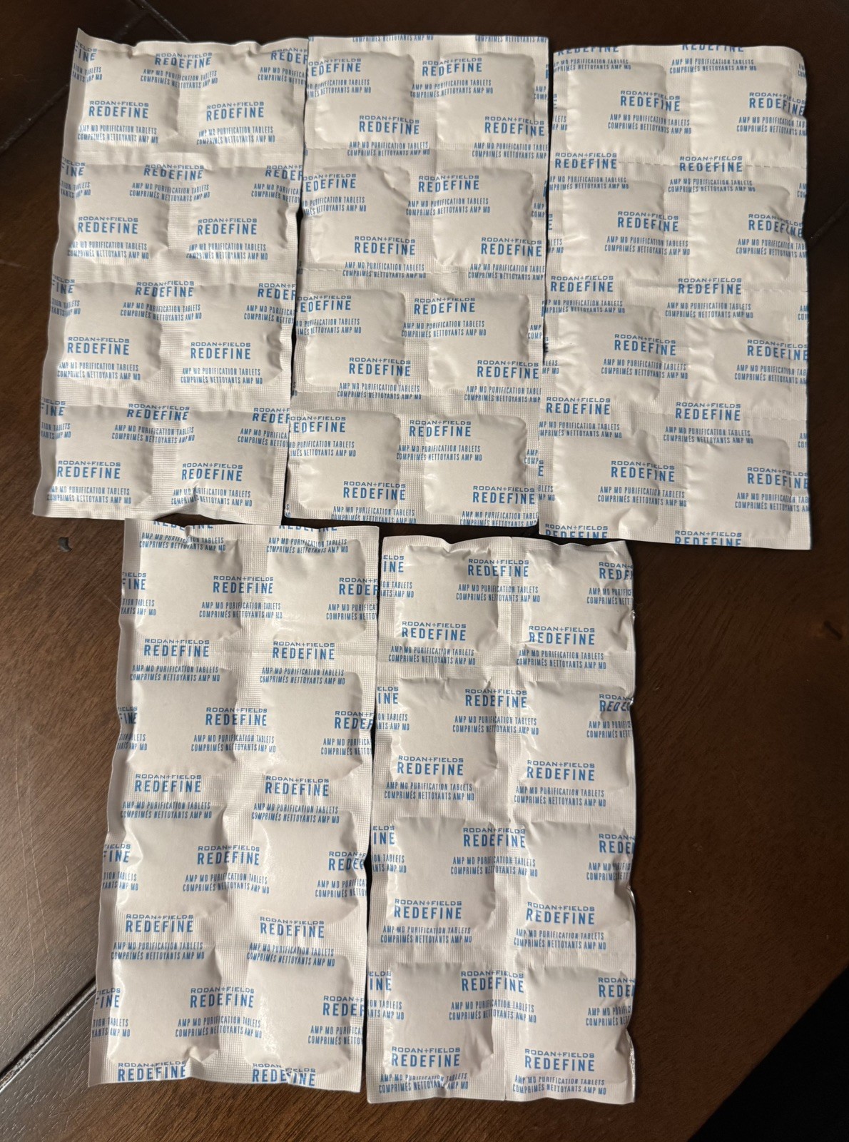 Rodan + Fields Redefine AMP MD Purification Tablets Anti-Aging 40 Tablets Sealed