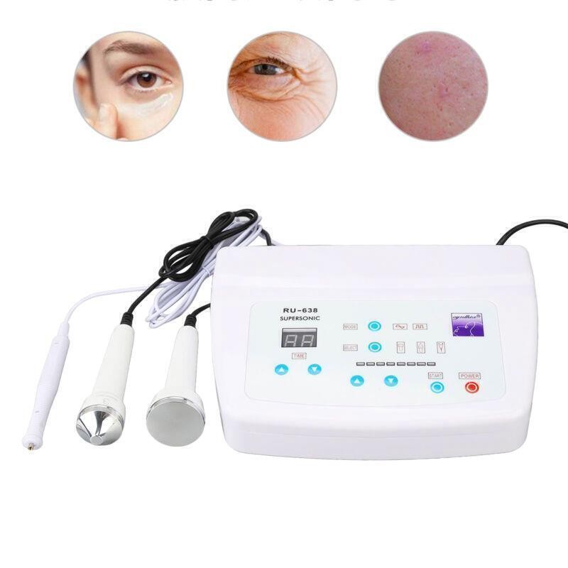 3In1 Ultrasonic Facial Machine Skin Lifting Anti Aging Whitening Beauty Device