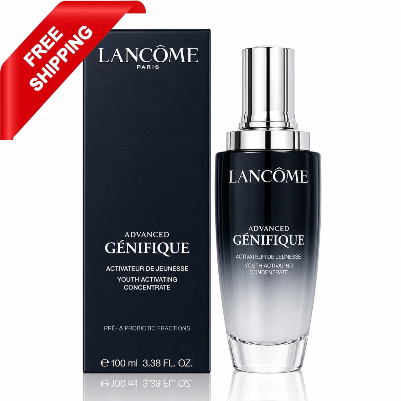 Lancom Advanced Genifique Youth Activating Concentrate 3.38oz /100ml-New