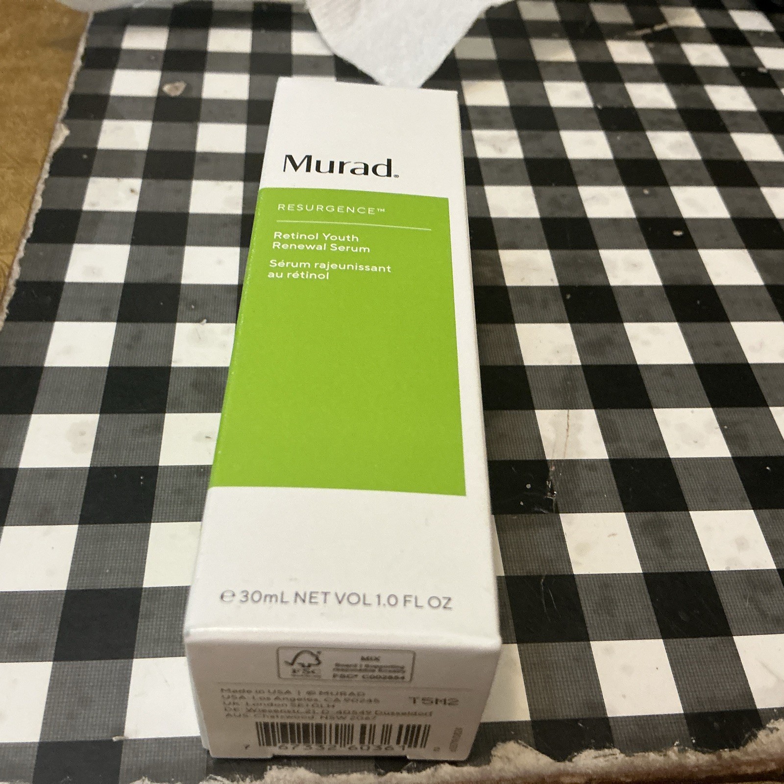 Murad Resurgence Retinol Youth Renewal Serum Oil Drops 1 oz / 30 mL NEW In box