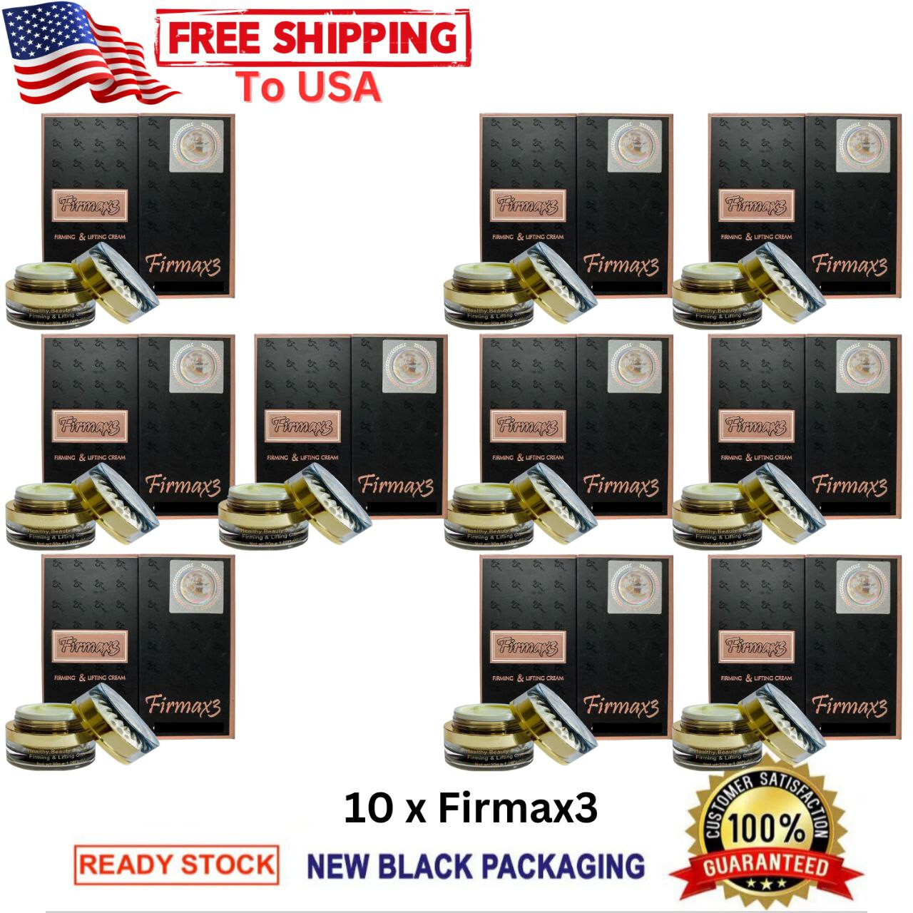 10xFirmax3 Anti Aging Hormones Firming & Lifting Balancing Cream For Health Skin