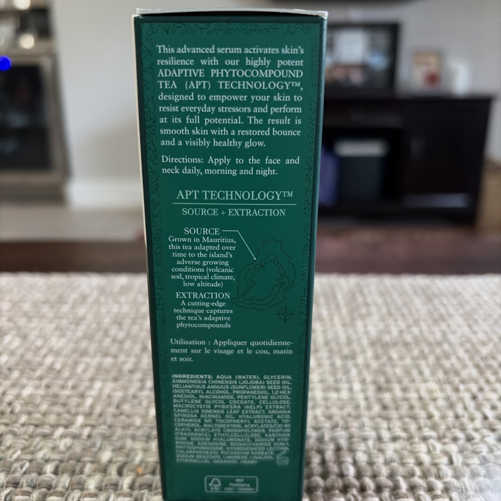 FRESH TEA ELIXIR SKIN RESILIENCE ACTIVATING SERUM – 1.6 OZ/50 ML IN BOX