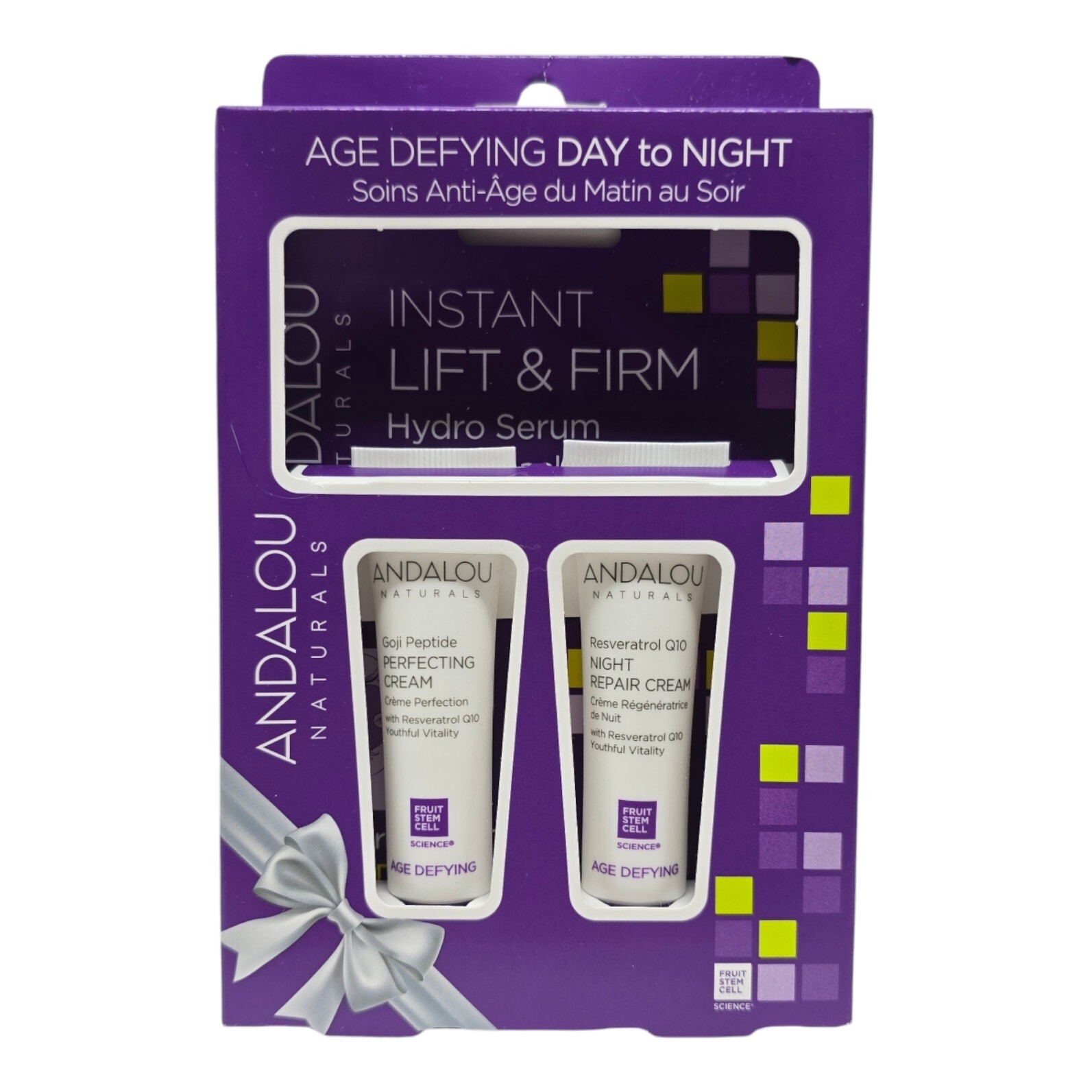 Andalou Naturals Age Defying Day To Night Kit (3 Pieces)