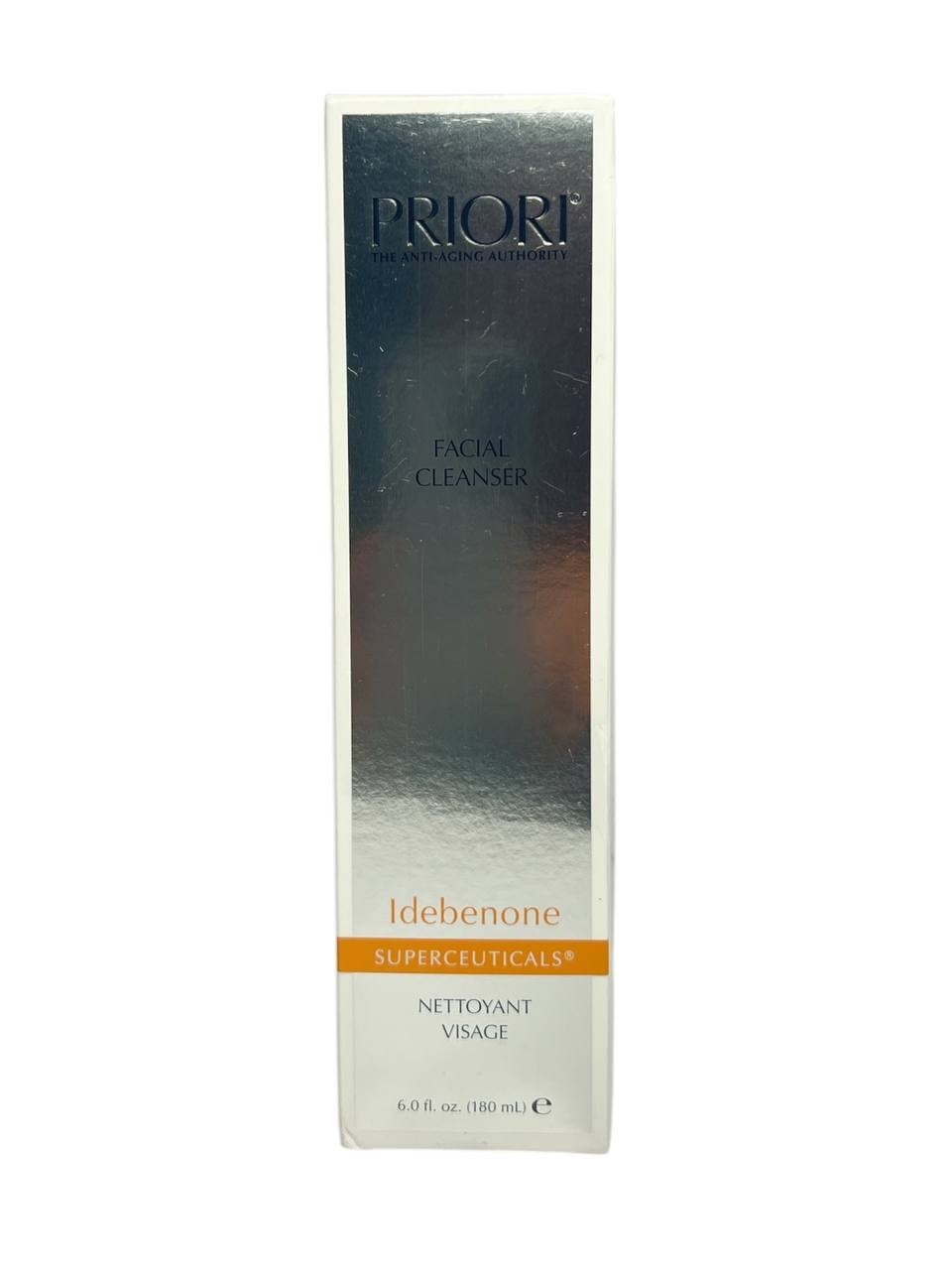 Priori Idebenone Superceuticals® Facial Cleanser – 6 fl oz / 180 mL – Sealed