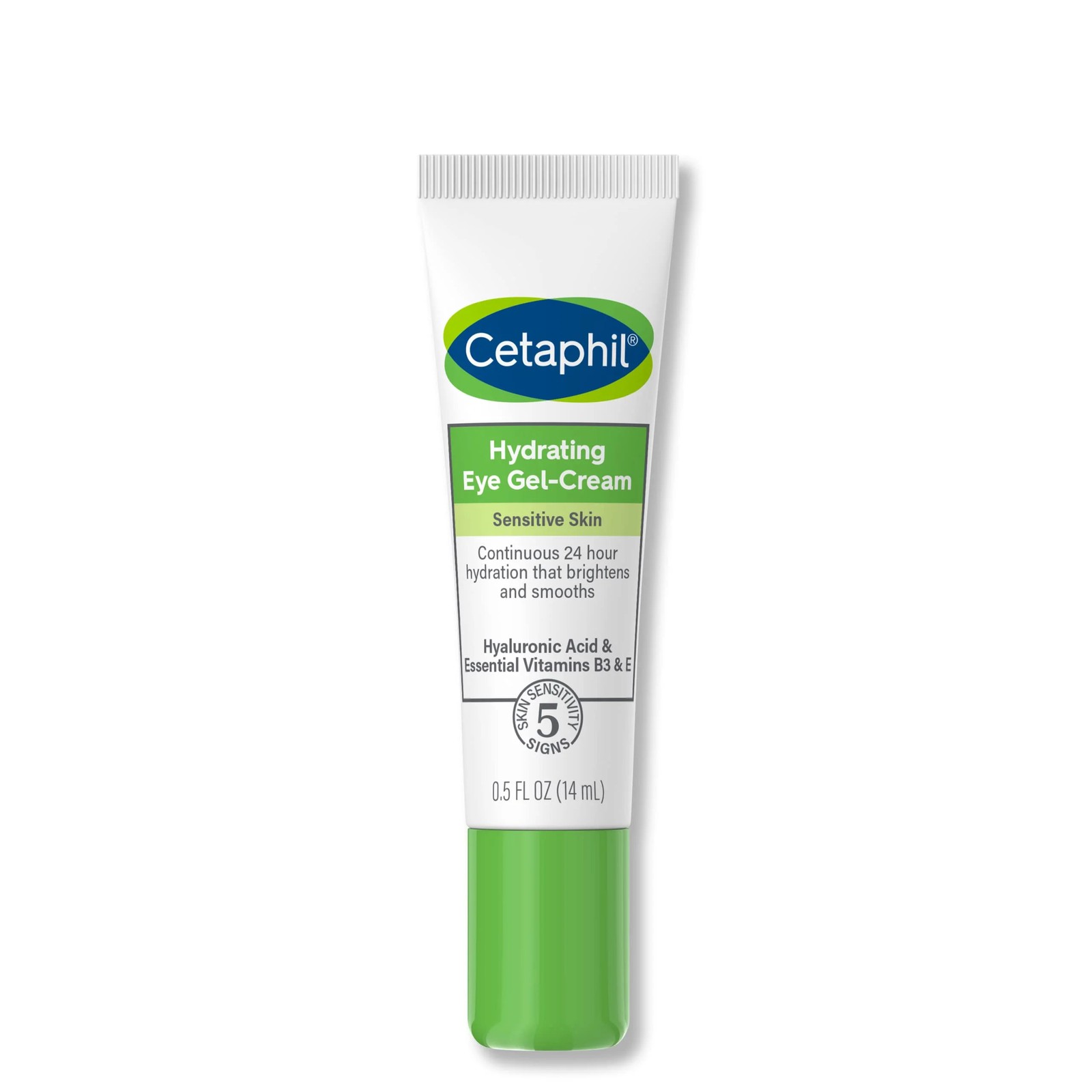 Cetaphil Hydrating Eye Gel-Cream 0.5 fl oz LETTERS SLIGHTLY FADED