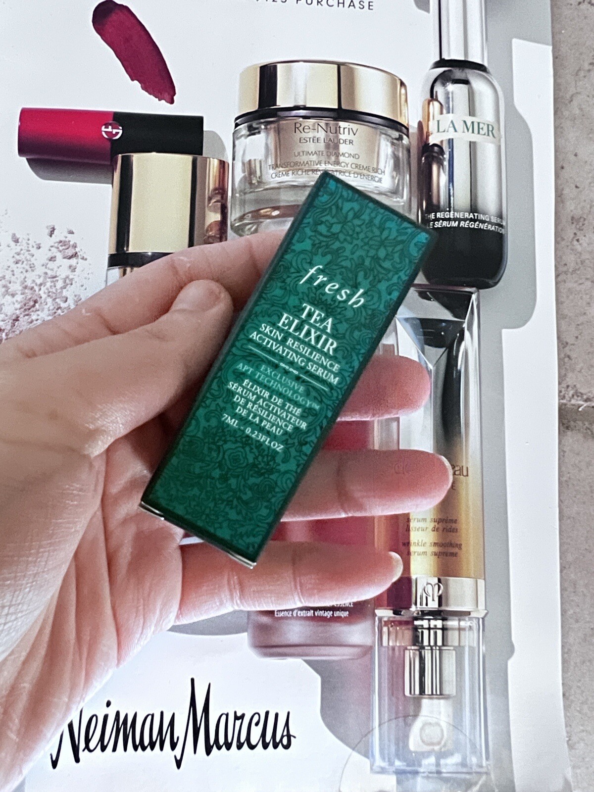Fresh Tea Elixir Skin Resilence Activating Serum 7 ml .23 fl oz Travel Size NIB