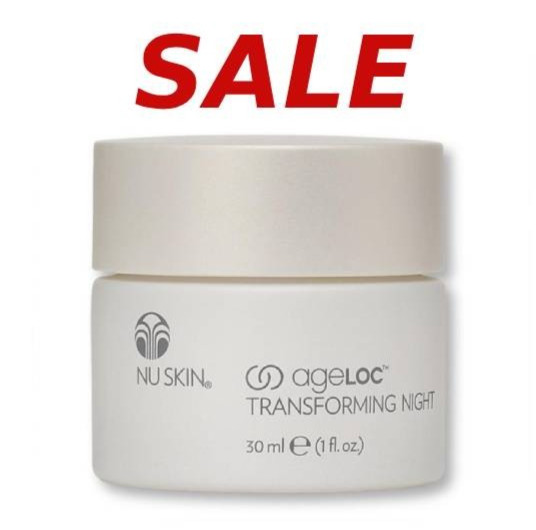 09/27 Nu Skin NuSkin ageloc TRANSFORMING NIGHT 30ml – NEW – 09/2027