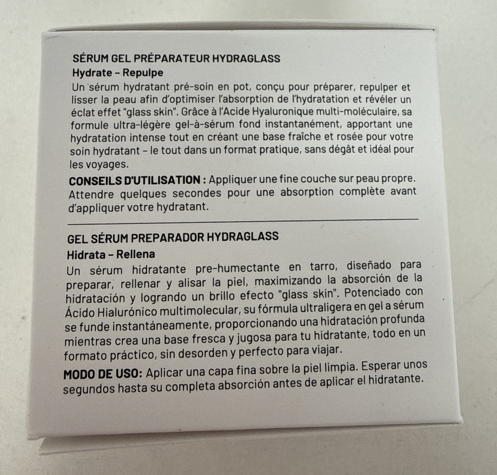 Dr. Brandt Lab Hydraglass Prep Serum Gel 1 oz / 30 mL NIB CJ#103